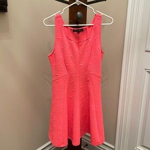 Pink stretchy dress